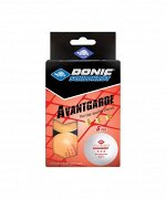 Мяч для наст.тенниса Donic 3*** Avantgarde диам.40мм, 6шт/упак