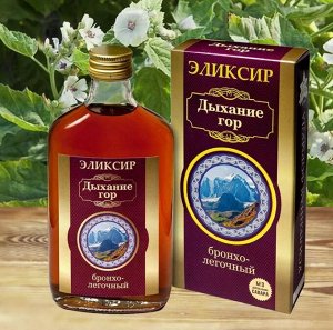 Безалкогольный бальзам "Эликсир "Дыхание гор", пэт 250 мл Алтай БиоПроект