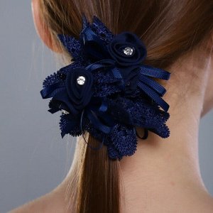 Резинка для волос, цвет: синий, арт. 061.505