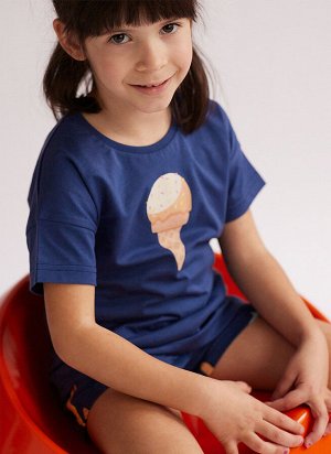 Детская женская футболка