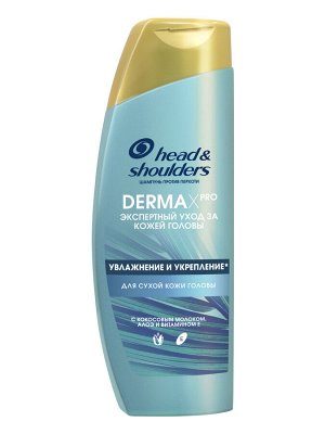 Хед энд Шолдерс Шампунь для волос против перхоти DERMA XPRO Увлажнение и Укрепление для сухой кожи головы, 270 мл, Head & Shoulders