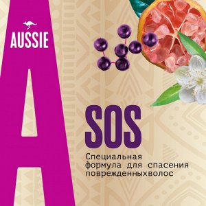 AUSSIE SOS Спрей-термозащита для сухих и поврежденных волос с тасманским перцем, Осси, 100 мл
