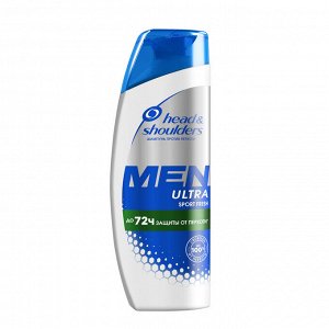 Хед энд Шолдерс Шампунь против перхоти для волос Men Ultra Sport Fresh мужской с мятой Head & Shoulders 400 мл