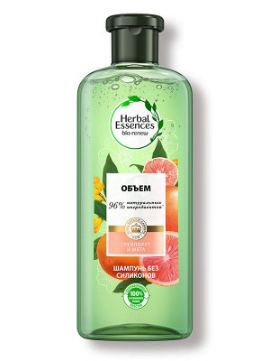 Шампунь для тонких, лишенных объема волос Белый грейпфрут и Мята Herbal Essences, 400 мл