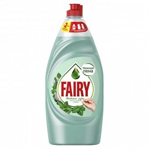 Fairy Средство для мытья посуды Нежные руки Чайное дерево и мята 900 мл, Фейри