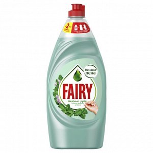Fairy  Средство для мытья посуды Нежные руки Чайное дерево и мята 900 мл  Фейри