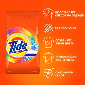 Tide Стиральный порошок Автомат 2в1 Lenor color 20 стирок 3 кг., Тайд