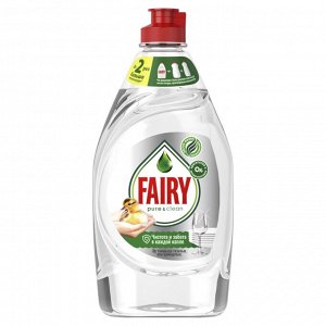 Fairy Средство для мытья посуды Pure&Clean 450 мл, Фейри