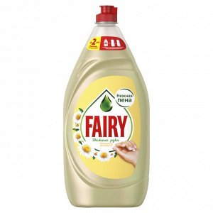 Fairy Средство для мытья посуды Нежные руки Ромашка и витамин E 1,35 л, Фейри