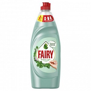 Fairy Средство для мытья посуды Нежные руки Чайное дерево и мята 650 мл, Фейри
