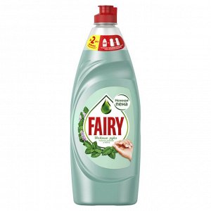 Fairy  Средство для мытья посуды Нежные руки Чайное дерево и мята 650 мл  Фейри