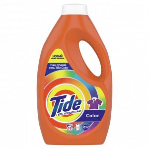 Гель для стирки белья Tide Color 19 стирок 1,235 л, Тайд