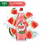 Фейри  Средство для мытья посуды Platinum Арбуз 650мл,  Fairy