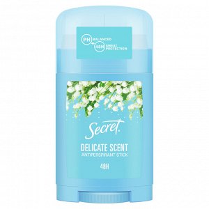 Олд Спайс Сикрет Твердый антиперспирант для женщин Деликат Rush 45 г Secret Old Spice