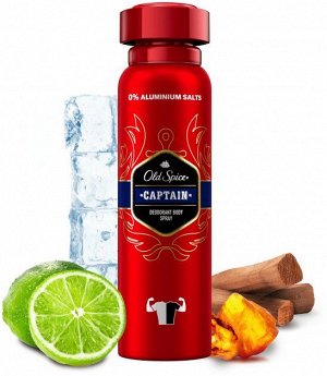 Old Spice  Аэрозольный дезодорант 150 мл  Captain Олд Спайс