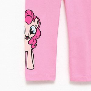 Легинсы лосины детские «Пинки Пай», My Little Pony, рост 98-104
