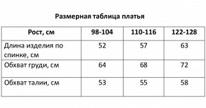 Платье детское с крылышками KAFTAN 34 (122-128 см), цвет жёлтый