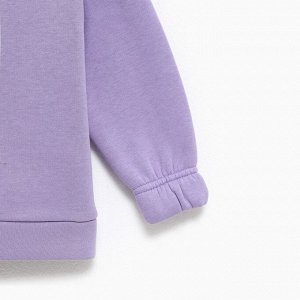Костюм детский с начёсом (джемпер, брюки) KAFTAN "Basic line" 28 (86-92), лиловый