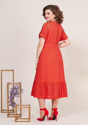 Платье Mira Fashion 5238-2 красный
