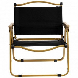 Кресло складное туристическое 52 х 43 х 61 см, цвет черный