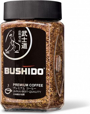 Кофе растворимый Bushido Black Katana Сублимированный, 100 г