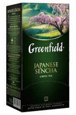 Чай Гринфилд зеленый Japanese Sencha 2г*25п
