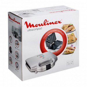 Сэндвичница Moulinex SM154135, 700 Вт, белая