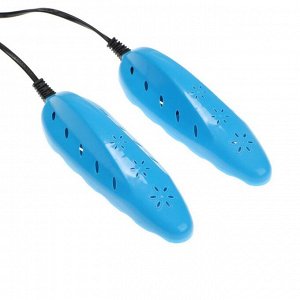 Сушилка для обуви Luazon LSO-13, 17 см, 12 Вт, индикатор, синяя