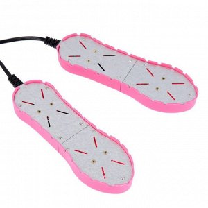 Сушилка для обуви Irit IR-3705, 10 Вт, 17 см, индикатор, розовая
