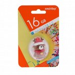 Флешка Smartbuy Wild series, 16 Гб, USB2.0, &quot;Медведь&quot;, чт до 25 Мб/с, зап до 15 Мб/с