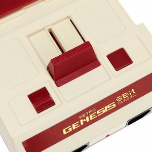 Игровая приставка Retro Genesis 8 Bit Lasergun, AV кабель, 2 джойстика, пистолет, 303 игры