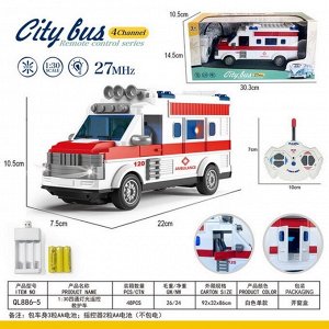 Автомобиль спецслужб на р/у OBL10014277 QL886-5 (1/48)