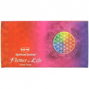 HEM масала 15 гр. Благовония Flower of Life блок 12 шт.