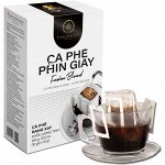 Вьетнамский кофе молотый Фьюжн Бленд Trung Nguyen Legend в дрип-пакетах Fusion Blend Drip coffee, 10 пак*10г