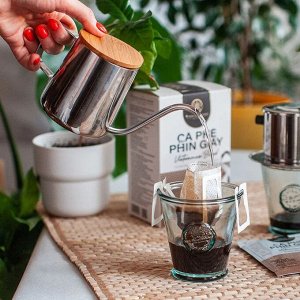 Кофе молотый Trung Nguyen Legend Vietnamise Blend Drip coffee, Вьетнамис бленд в дрип-пакетах ,10 пак*10г, Вьетнам