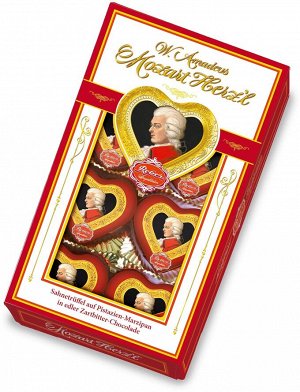 конфеты REBER W.AMADEUS Mozart Herz'l 80 г