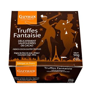 конфеты GUYAUX Truffes Fantaisie 50 г