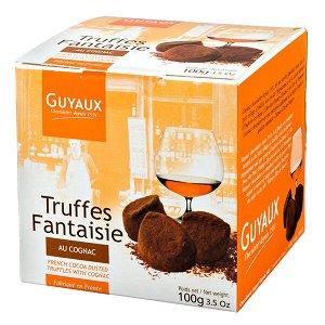 конфеты GUYAUX Truffes Fantaisie Cognac 100 г