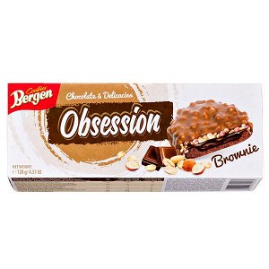 печенье BERGEN OBSESSION Brownie 128 г
