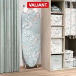 VAL BT-BL13047-L Чехол для гладильной доски, средний, 130*47 см, BOTANIC BLUE, шт