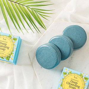 Мыло с охлаждающим свойством и превосходным успокаивающим эффектом PRETTI DEEP CLEANSING SOAP , 100 г*2 шт.