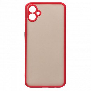 Чехол-накладка - PC041 для "Samsung  SM-A042 Galaxy A04e" (red) (214538)