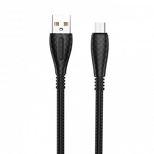 Кабель USB - micro USB Borofone BX38 Cool  100см 2,4A  (black)