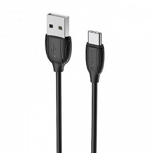 Кабель USB - Type-C Borofone BX19 20W 100см 3A (black)