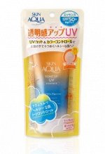 Корректирующая защита от солнца Skin Aqua Tone Up UV Essence SPF50+/PA++++ , 80гр, Rohto