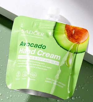 Питательный и восстанавливающий крем для рук SADOER Avokado Hand Cream, 30 гр