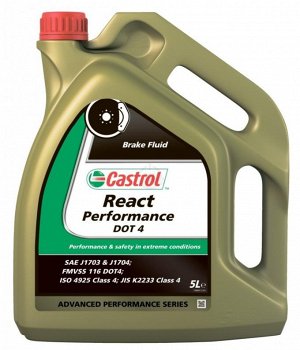Castrol React Performance DOT 4 5L