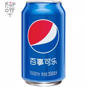 COFCO Pepsi - Напиток безалкогольный газированный Пепси, 330мл жб