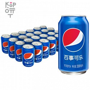 COFCO Pepsi - Напиток безалкогольный газированный Пепси, 330мл жб