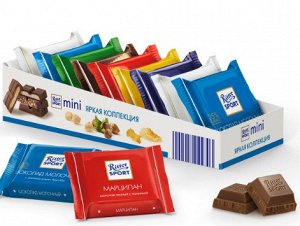 Ritter Sport  Яркая упаковка 7сортов